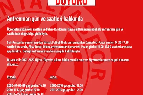 Akrepspor Aksu Futbol Okulu - Resim 12