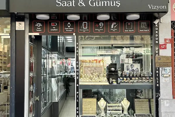 SAAT KULESİ - VİZYON SAAT GÜMÜŞ - Resim 1