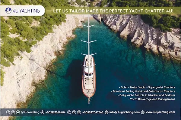 4U Yachting - Yacht Charter - Brokerage - Management / Yat Kiralama Satış ve Yönetim - Resim 6