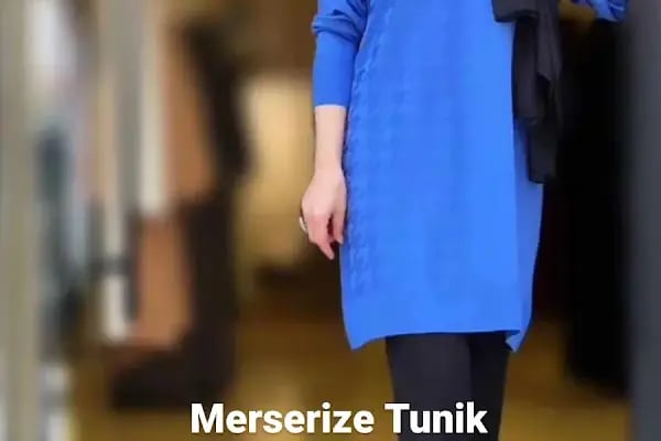 BUTİK YASEMİN KONYA Büyük Beden Elbise Tunik Pantolon - Resim 17