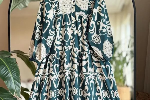 BUTİK YASEMİN KONYA Büyük Beden Elbise Tunik Pantolon - Resim 19