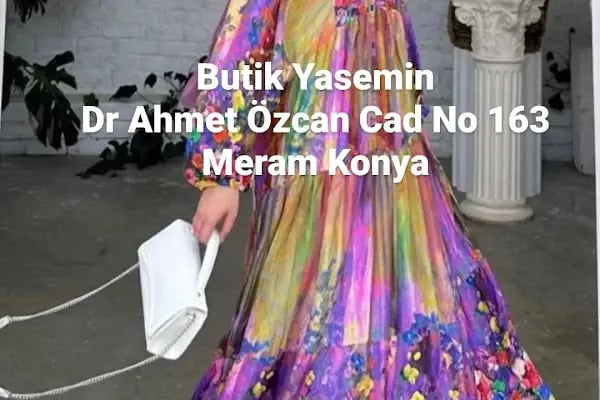 BUTİK YASEMİN KONYA Büyük Beden Elbise Tunik Pantolon - Resim 18
