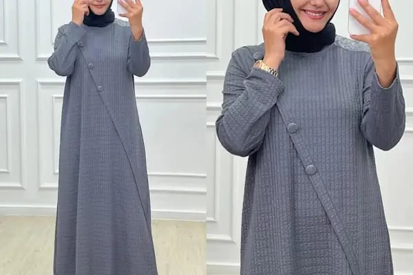 BUTİK YASEMİN KONYA Büyük Beden Elbise Tunik Pantolon - Resim 20