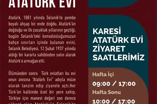 Karesi Atatürk Evi - Resim 2