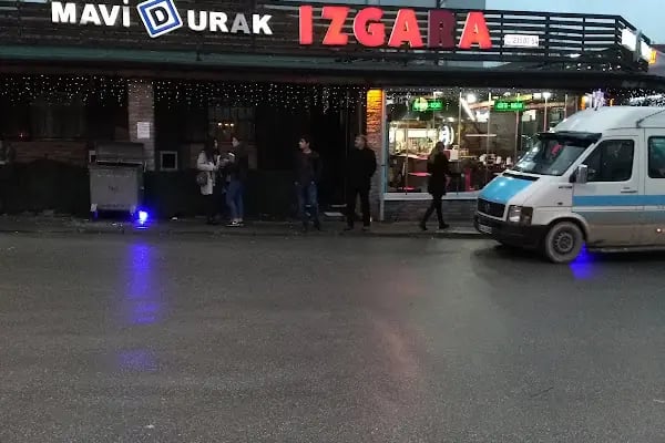 Mavi Durak Izgara - Resim 1
