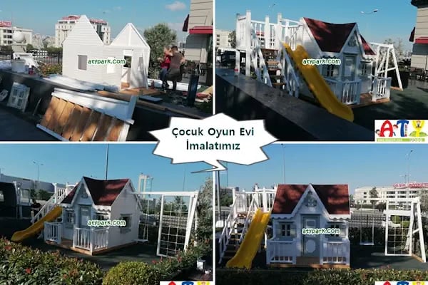 Aty Park - Ahşap Oyun Parkı, Bahçe Oyun Evi ve Tüm Bahçe Mobilyaları İmalatı - Resim 6