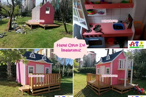 Aty Park - Ahşap Oyun Parkı, Bahçe Oyun Evi ve Tüm Bahçe Mobilyaları İmalatı - Resim 13