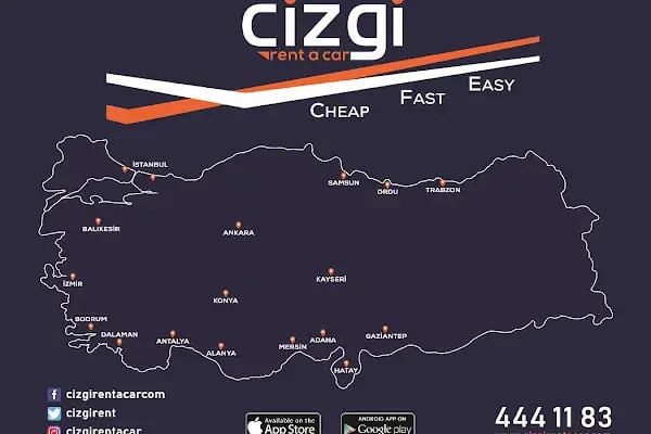 Cizgi rent a car Antalya - Resim 18