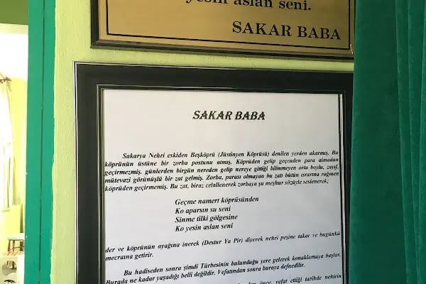 Sakar Baba Türbesi - Resim 12
