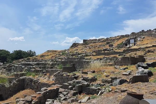 Pergamon Amfi Tiyatro( dünyanın en dik amfi antik tiyatrosu) - Resim 18