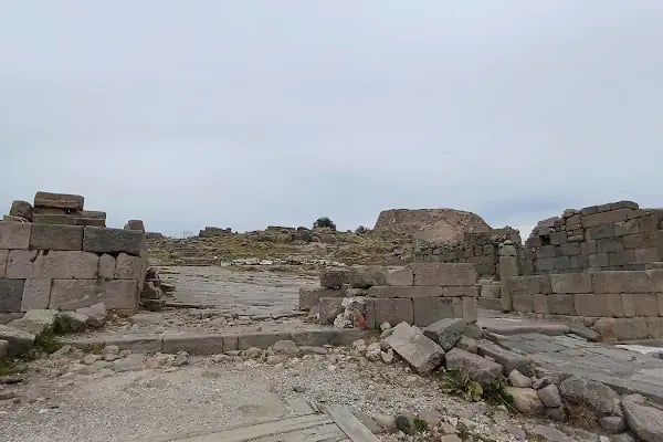 Pergamon Amfi Tiyatro( dünyanın en dik amfi antik tiyatrosu) - Resim 8