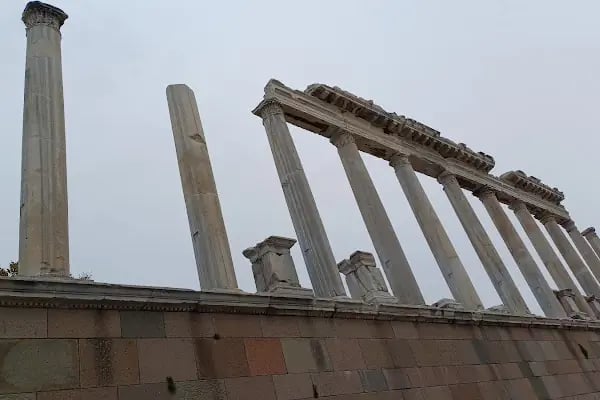 Pergamon Amfi Tiyatro( dünyanın en dik amfi antik tiyatrosu) - Resim 11