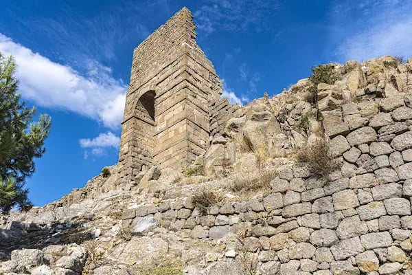 Pergamon Amfi Tiyatro( dünyanın en dik amfi antik tiyatrosu) - Resim 3