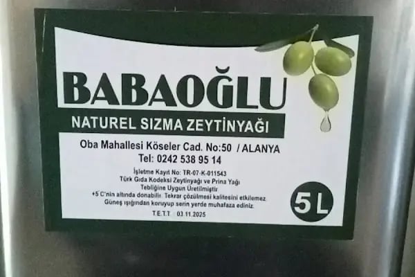 Babaoğlu Zeytinyağı Fabrikası Emişbeleni - Resim 7
