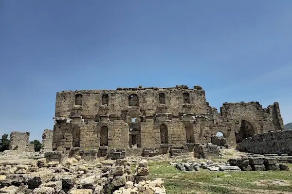 Aspendos Antik Tiyatrosu - Resim 12