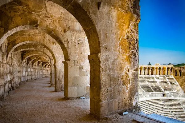 Aspendos Antik Tiyatrosu - Resim 4