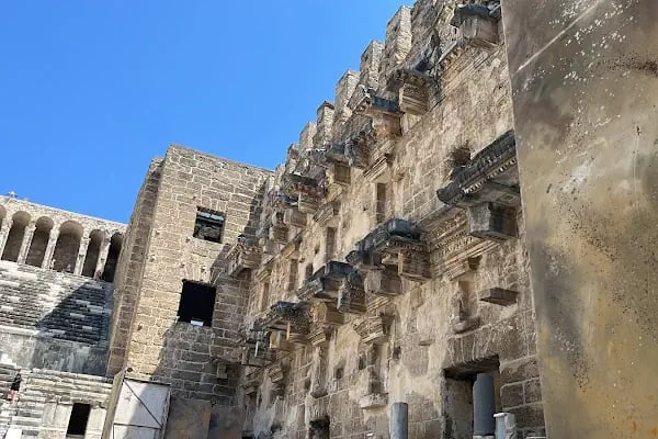 Aspendos Antik Tiyatrosu - Resim 19