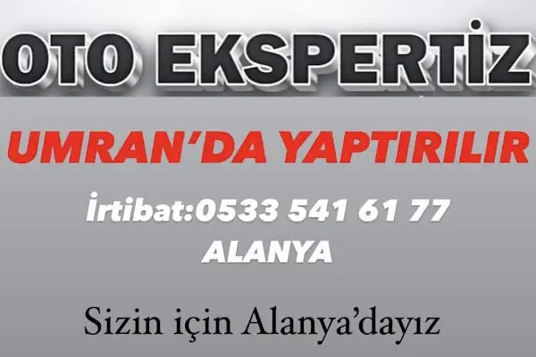 Umran Oto Ekspertiz - Alanya - Resim 1