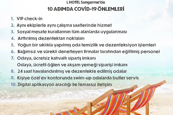 L HOTEL Sarıgerme - Resim 19