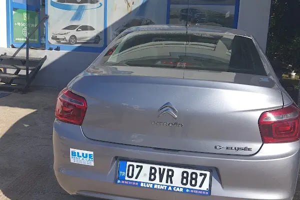blue rent a car - Resim 19