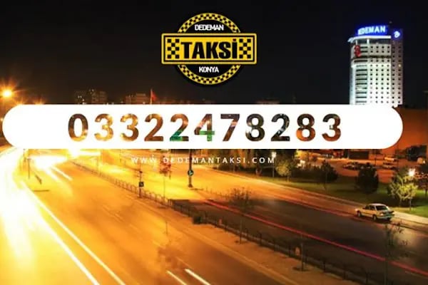 Dedeman Taksi Konya - Resim 4