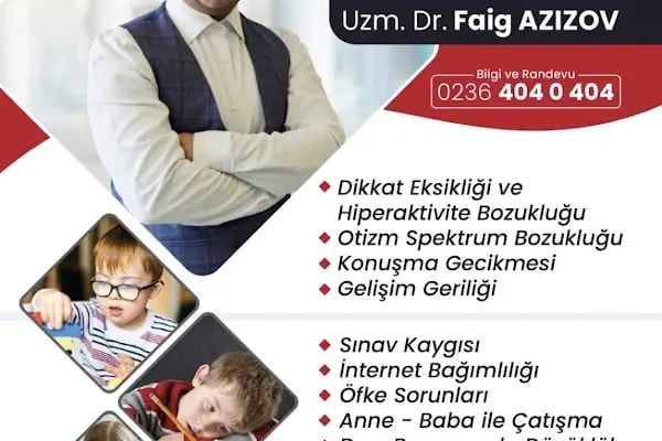 Uzm. Dr. Faik Azizov. Çocuk ve Ergen Psikiyatrisi - Resim 6