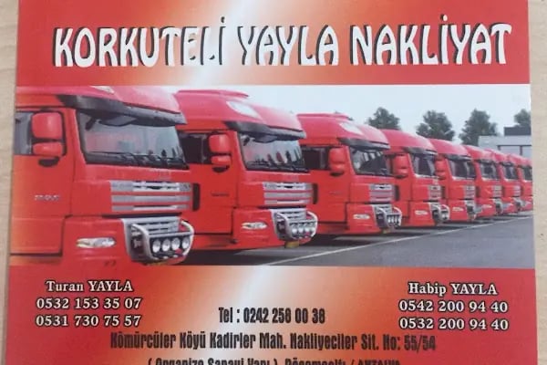 KORKUTELİ YAYLA NAKLİYAT - Resim 1