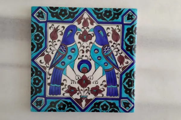 İznik Kuvars Çini - Resim 16