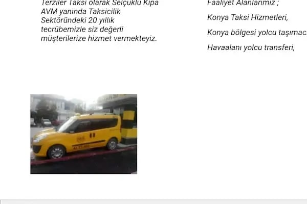 Terziler Taksi Durağı - Resim 4