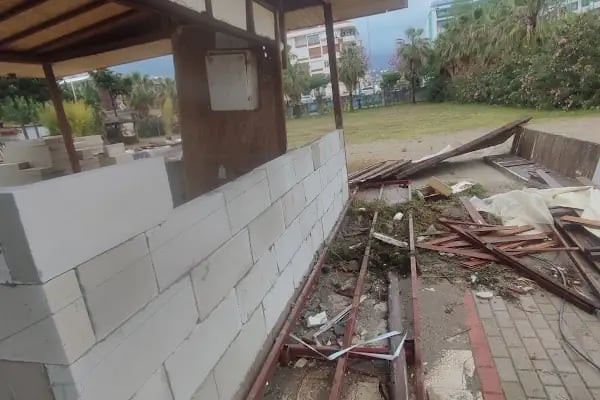 Alanya Kırım yıkım nakliye mini kepçe tadilat İzolasyon taş duvar taş bina restorasyon - Resim 20