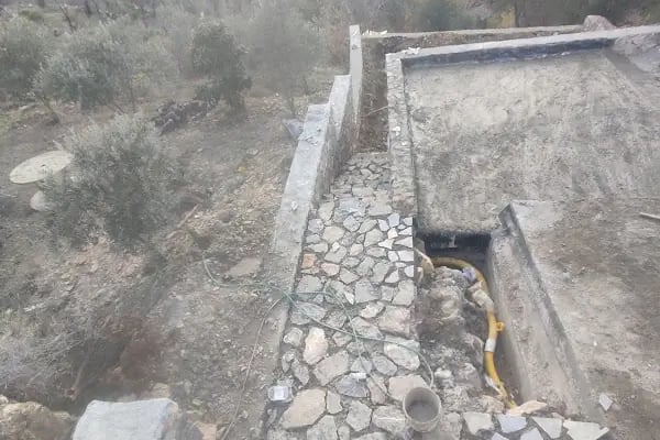 Alanya Kırım yıkım nakliye mini kepçe tadilat İzolasyon taş duvar taş bina restorasyon - Resim 8
