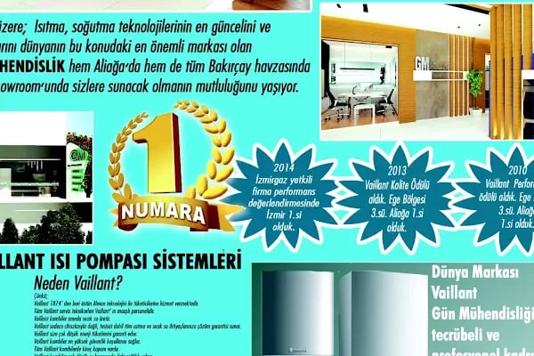 Gün Mühendislik Isıtma Soğutma İnşaat Ltd Şti - DOĞALGAZ- VAILLANT - Resim 17
