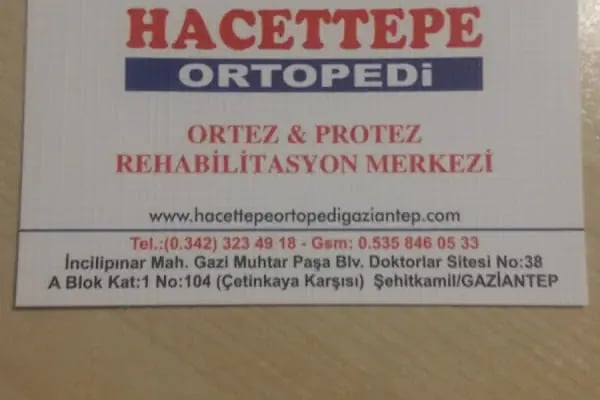 gaziantep hacettepe ortopedi - Resim 1