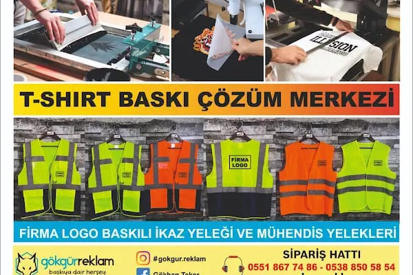 Çerkezköy Tişört Baskı Atölyesi ( GÖKGÜR REKLAM ) - Resim 19