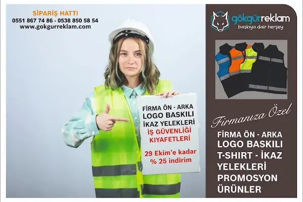 Çerkezköy Tişört Baskı Atölyesi ( GÖKGÜR REKLAM ) - Resim 15