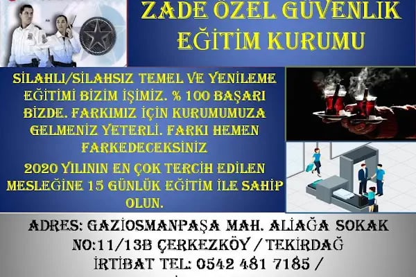 ZADE ÖZEL GÜVENLİK EĞİTİM KURUMU - Resim 20