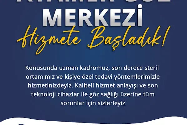 Atamer Göz Merkezi Sağlık Hizmetleri San. Ve Tic. A.Ş - Resim 14