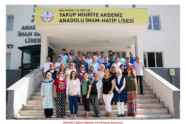 Yakup Mihriye Akdeniz Anadolu İmam Hatip Lisesi - Resim 3