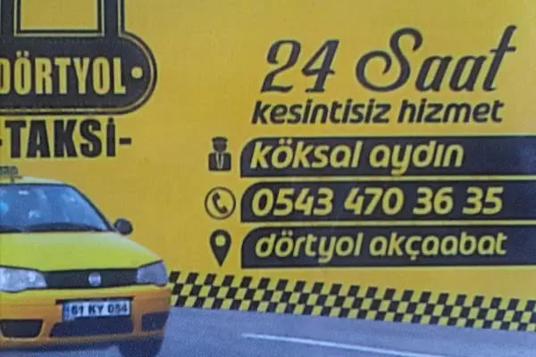 DÖRTYOL TAXİ KÖKSAL AYDIN - Resim 6