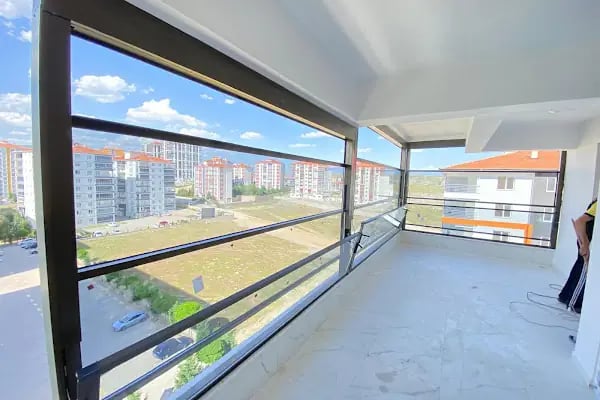 Ankara giyotin cam balkon ve sürgünlü cam balkon - Resim 11