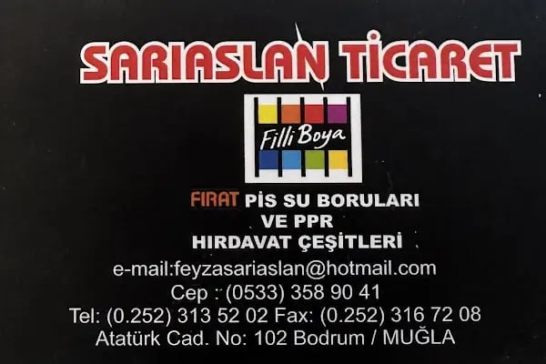 SARIASLAN TICARET - FILLI BOYA, HEMEL, FIRAT PLASTIK - Resim 3