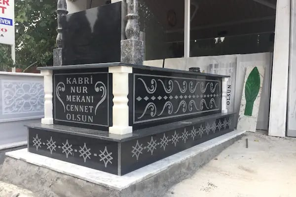 İnanç mezar Bergama mermer İzmir Mezar Yapımı Aliağa dikili Kınık soma Çandarlı Ayvalık menemen - Resim 6