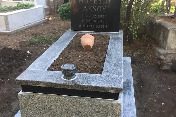 İnanç mezar Bergama mermer İzmir Mezar Yapımı Aliağa dikili Kınık soma Çandarlı Ayvalık menemen - Resim 19