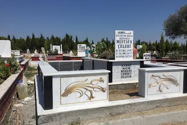 İnanç mezar Bergama mermer İzmir Mezar Yapımı Aliağa dikili Kınık soma Çandarlı Ayvalık menemen - Resim 4