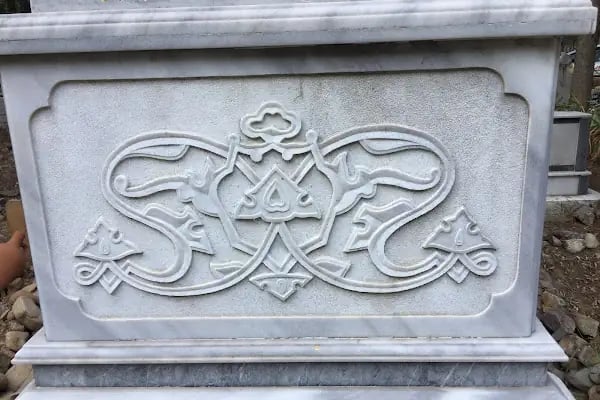 İnanç mezar Bergama mermer İzmir Mezar Yapımı Aliağa dikili Kınık soma Çandarlı Ayvalık menemen - Resim 11