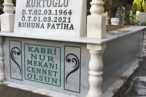 İnanç mezar Bergama mermer İzmir Mezar Yapımı Aliağa dikili Kınık soma Çandarlı Ayvalık menemen - Resim 15