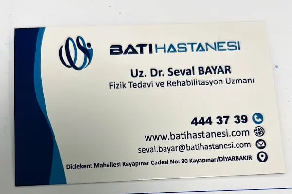 Uzm. Dr. Seval Bayar, Fiziksel Tıp Ve Rehabilitasyon - Resim 4