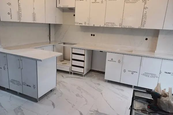 Güney mermerit mutfak tezgahı - Resim 5