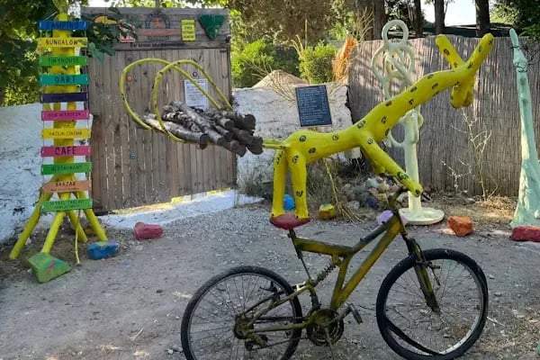 Bodrum wanderheaven Camping.Çadır,bungalov,karavan ve tinyhouse oteli - Resim 11