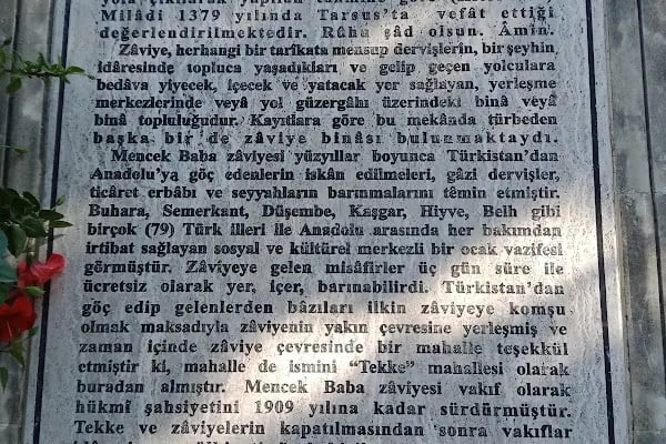 Türkistanlı Mencik Baba Türbesi - Resim 14
